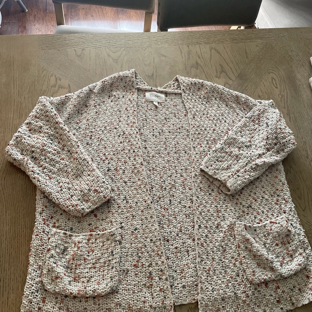Jessica Simpson Multicolor Knit Cardigan